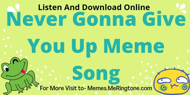 Never Gonna Give You Up Meme Song