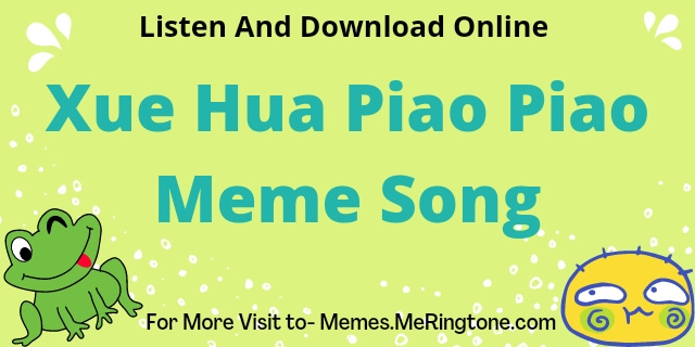 Xue Hua Piao Piao Meme Song