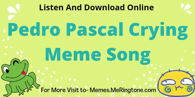 Pedro Pascal Crying Meme Song Download