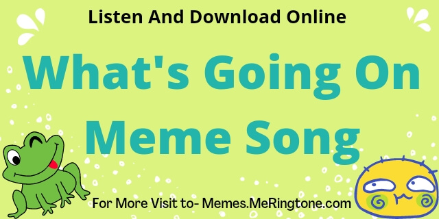 What's Going On Meme Song Download