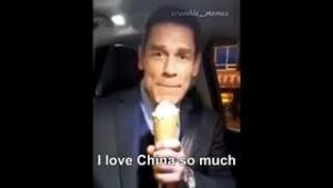 John Cena i love china so much meme