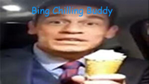 John Cena said Bing Chilling meme