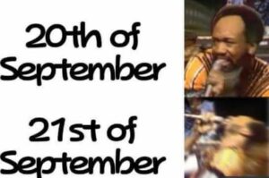 September Earth Wind And Fire Meme image