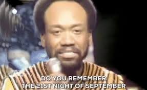September Earth Wind And Fire Meme photo