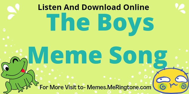 The Boys Meme Song
