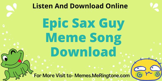 Epic Sax Guy Meme Song